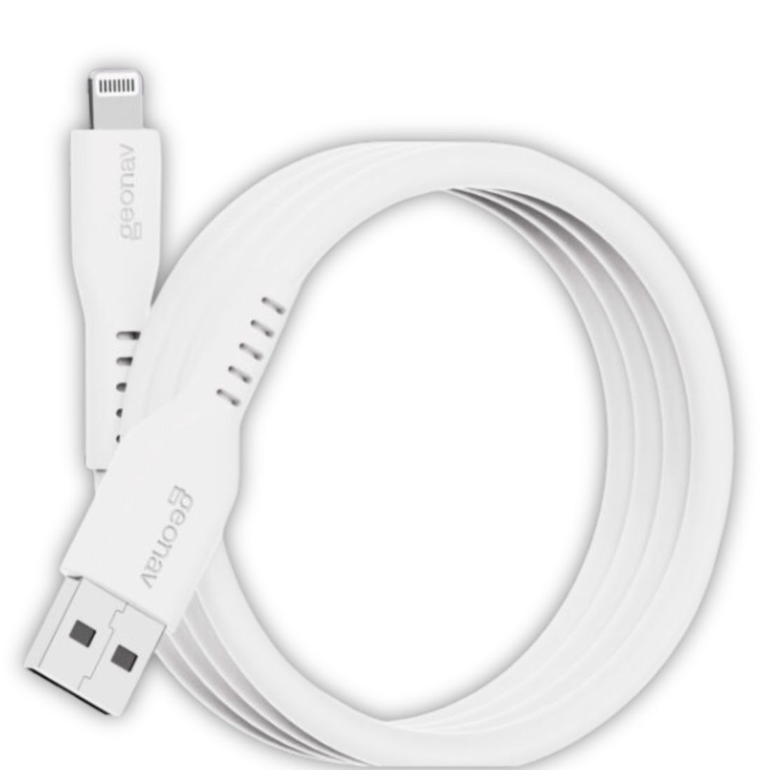 Cabo USB-A para Lightning 1,5m Branco Geonav Cabo USB-A para Lightning 1,5m Branco Geonav