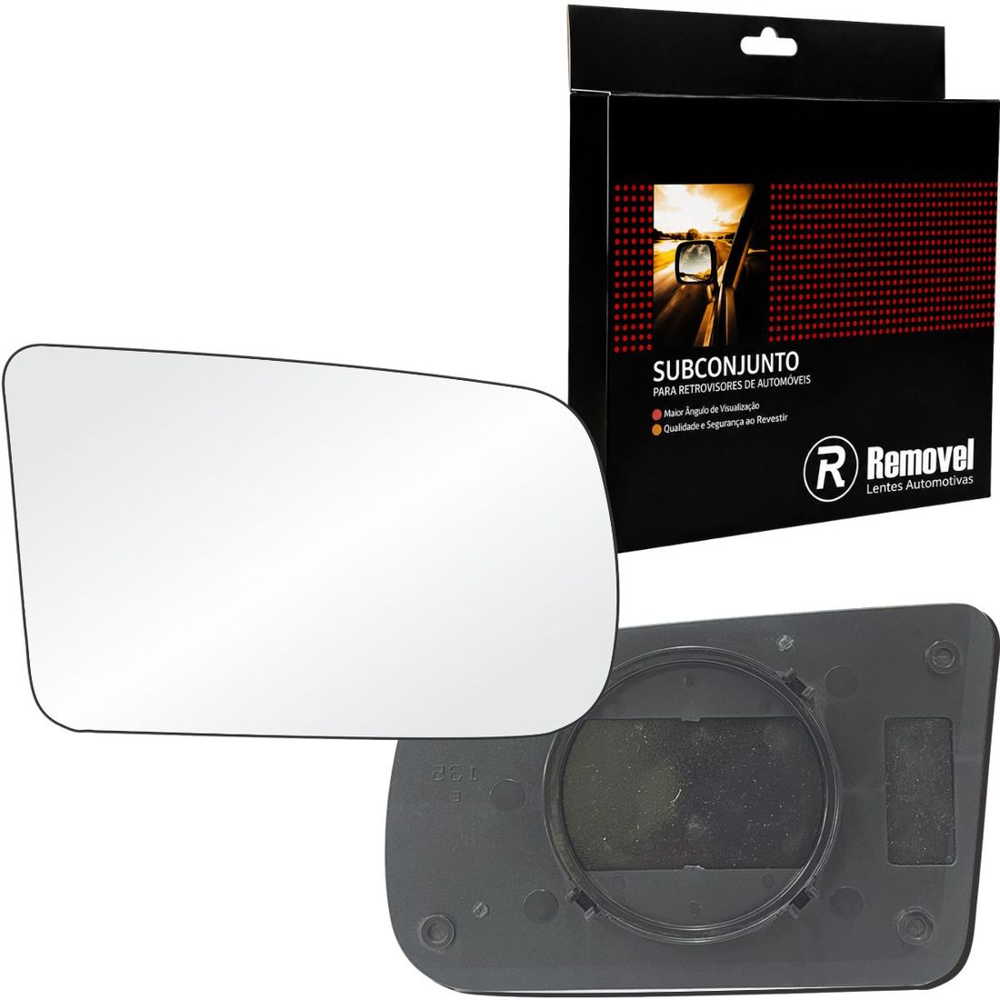 Lente Retrovisor Direito Fiat Tempra 1992 A 1998