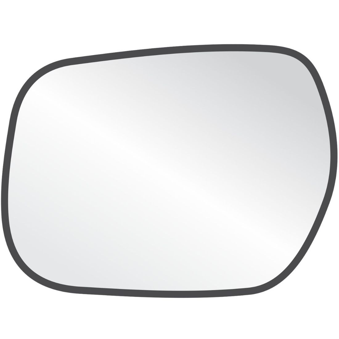 Lente Retrovisor Esquerdo Honda City 2009 A 2014
