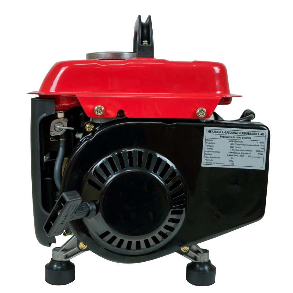 Gerador Gasolina 800W 220V 2T Motomil MG-950