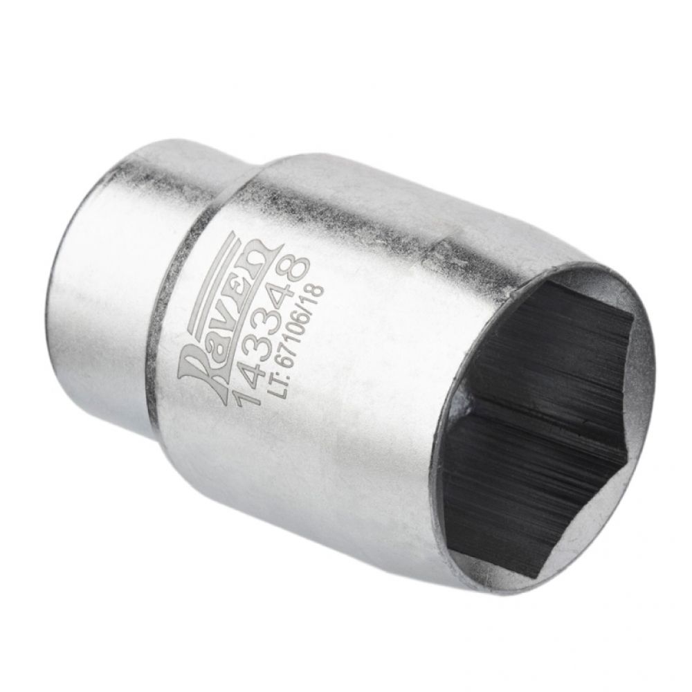 Chave Sextavada Raven 143348 36mm Encaixe 3/4" Para Porca Cubo Roda Dianteiro Fiat