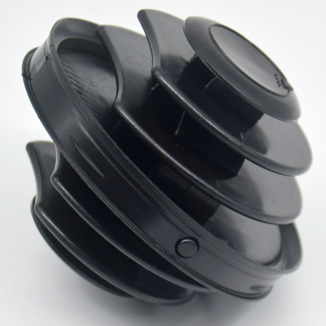 Difusor VW Gol G4/G5 Preto Central/Lateral Completo (Globinho)