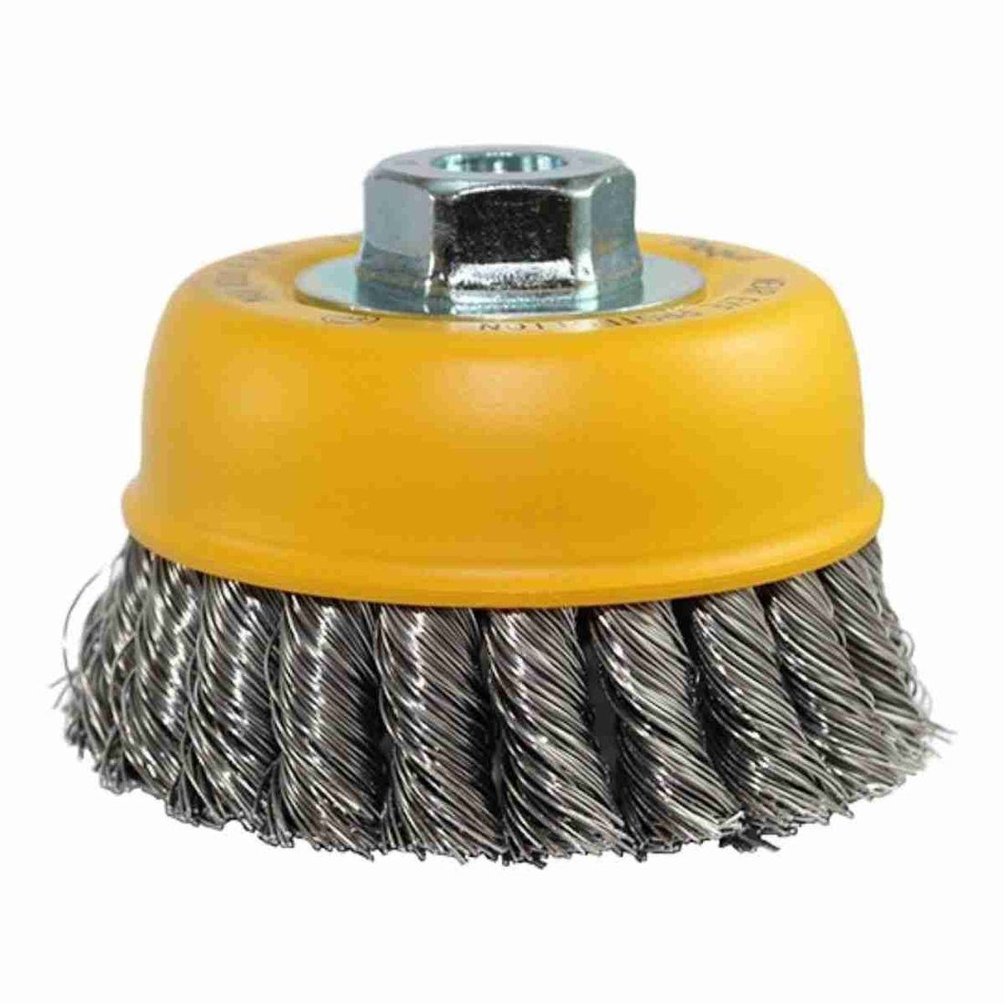 Escova Aço Ondulado Tipo Copo 60mm (2.3/8") Rosca M14 608150