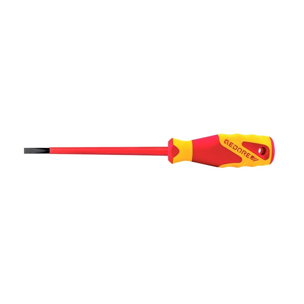 Chave Fenda Simples 2,5mm Isolada VDE EN60900 Gedore G 2170-2,5 Chave Fenda Simples 2,5mm Isolada VDE EN60900 Gedore G 2170-2,5
