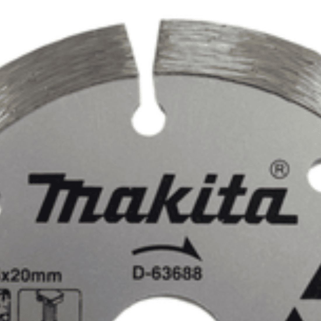Disco Diamantado Segmentado 105x20mm Makita D-63688 Disco Diamantado Segmentado 105x20mm Makita D-63688