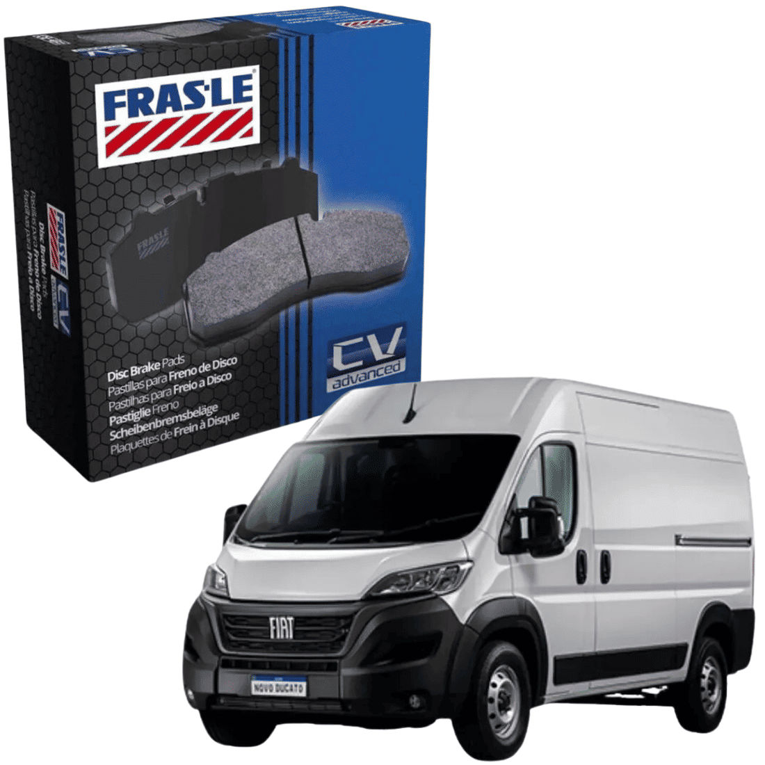 Pastilha Freio Traseira Fiat Ducato 2018 em diante Pastilha Freio Traseira Fiat Ducato 2018 em diante