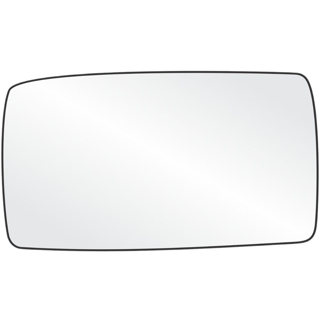 Lente Retrovisor Esquerdo Ford Escort 1993 A 2004