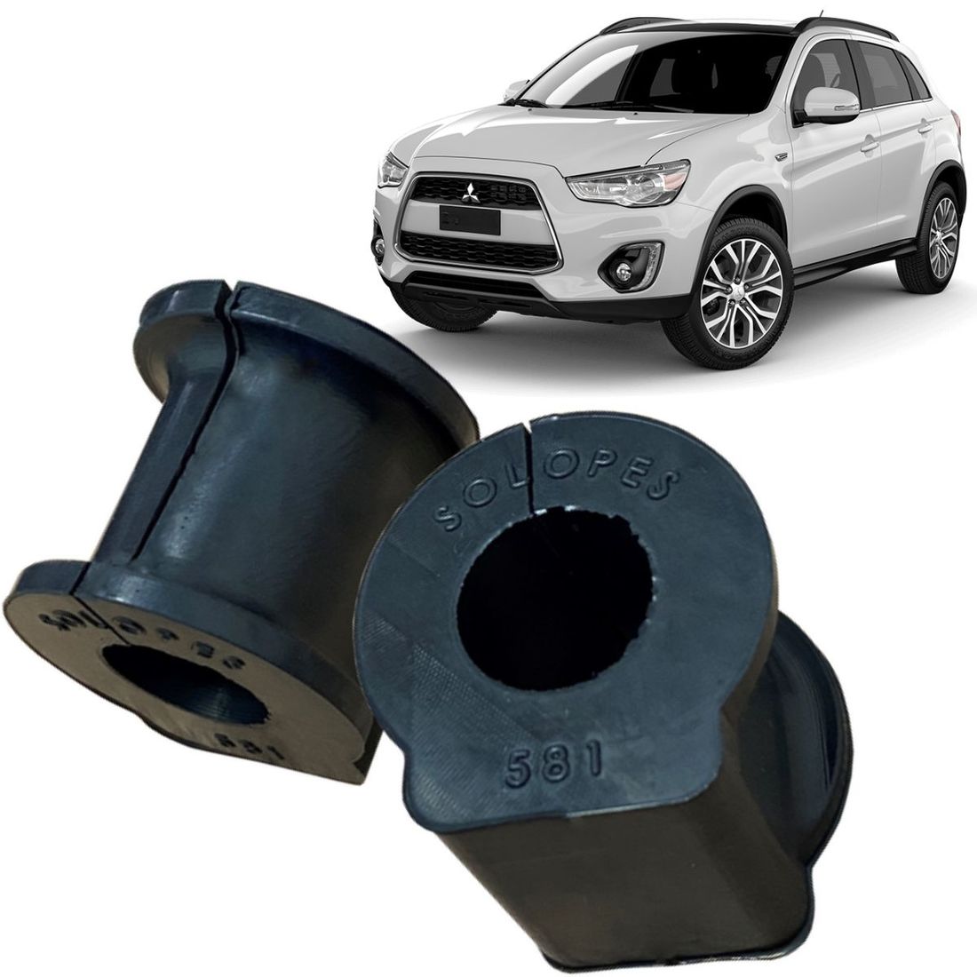 Kit Buchas Estabilizador Dianteiro Suzuki SX4 06/15