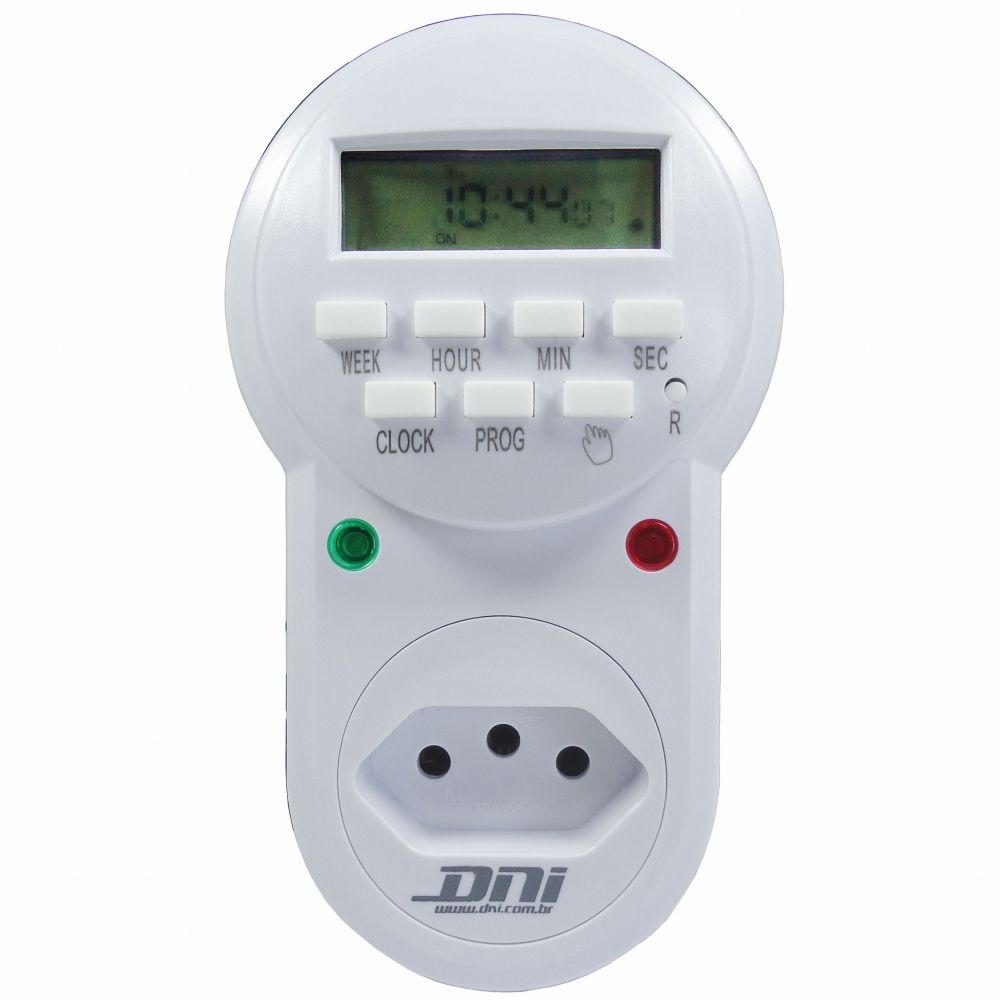 Timer Temporizador Digital Tomada Bivolt 127 220V