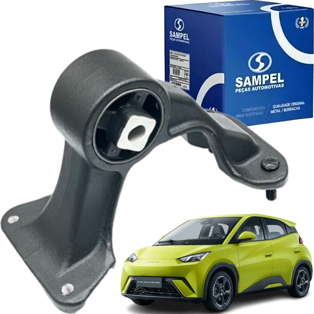 Coxim Supote Traseiro Motor BYD Mini Dolphin Após 2023
