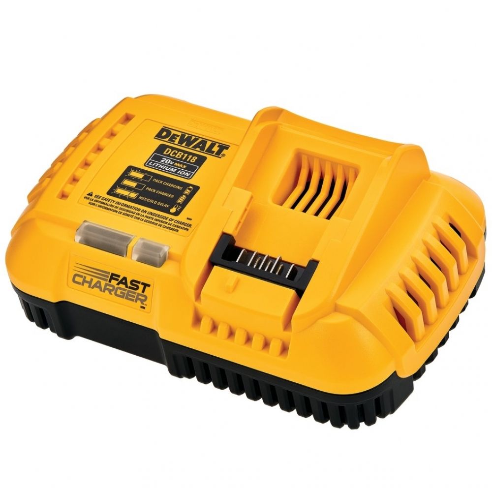 Carregador Rápido Baterias Flexvolt DeWalt DCB118-B2 20V-60V 220V