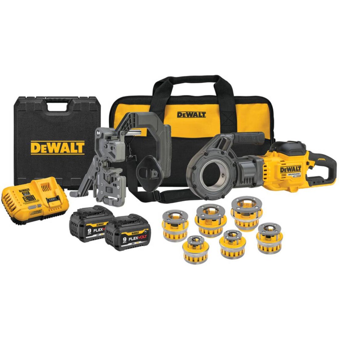 ROSQUEADEIRA DE TUBOS DEWALT 60V MAX FLEXVOLT ROSQUEADEIRA DE TUBOS DEWALT 60V MAX FLEXVOLT
