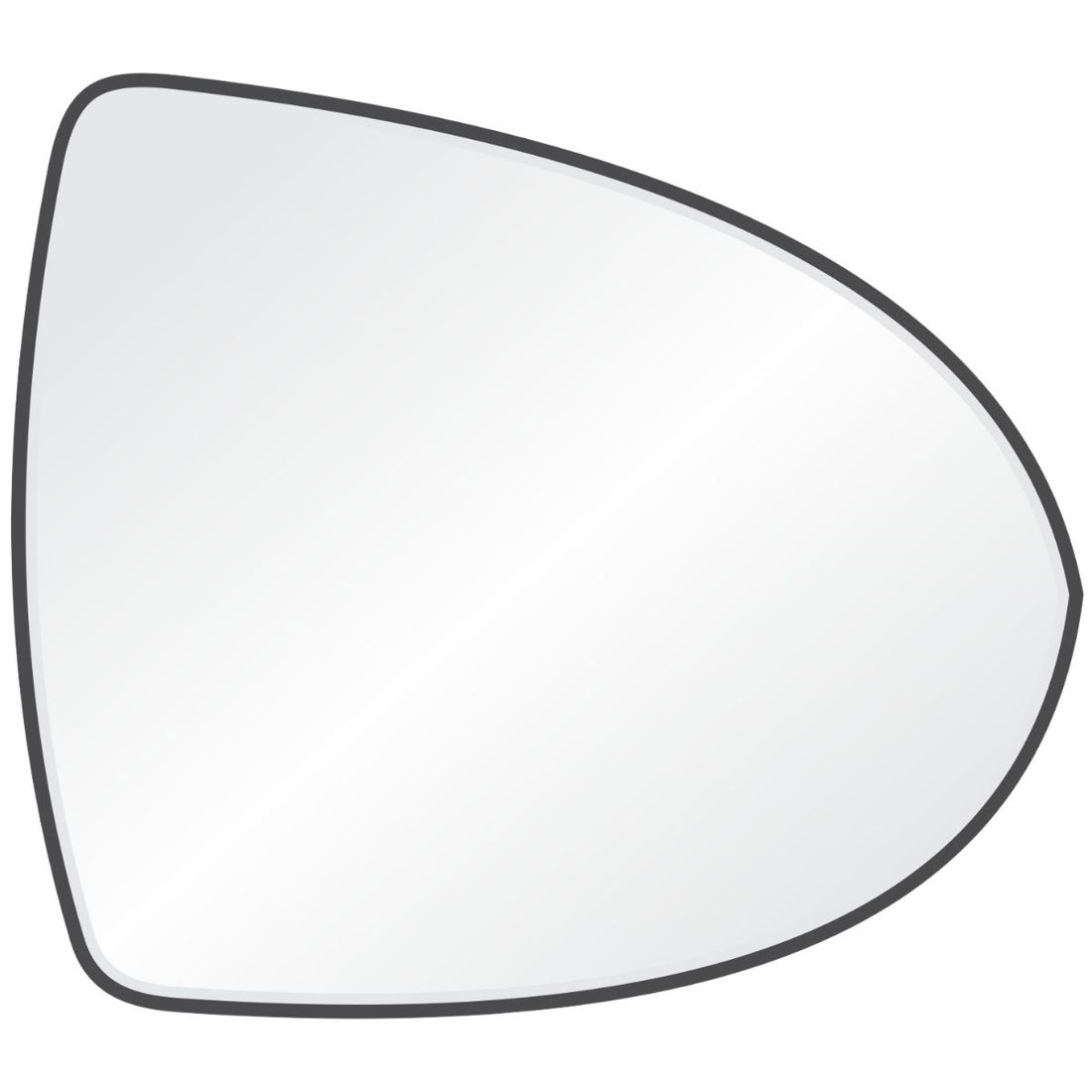 Lente Retrovisor Direito Sportage 2013 A 2019 (Térmico)