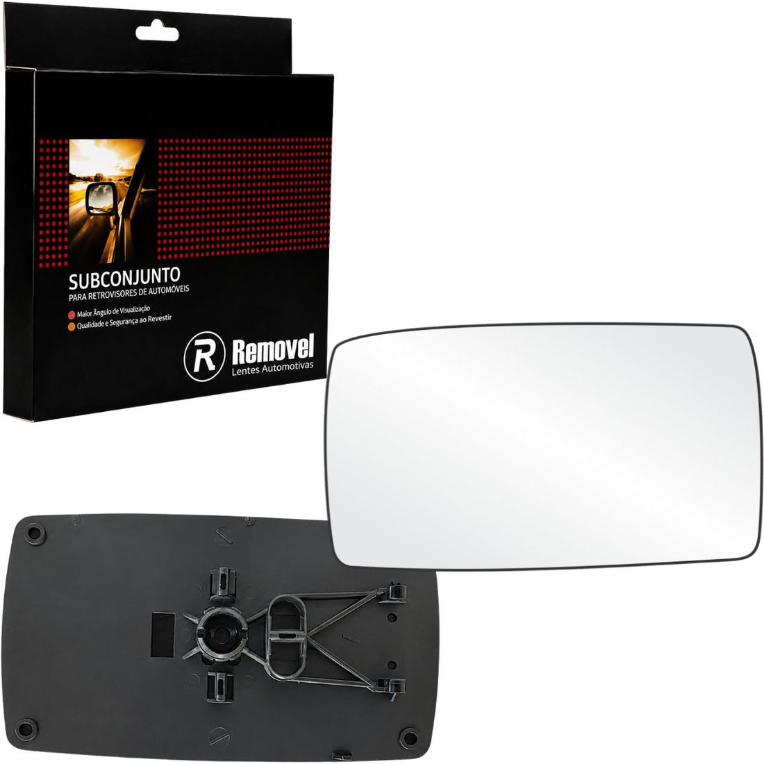 Lente Retrovisor Direito Ford Escort 1993 A 2004