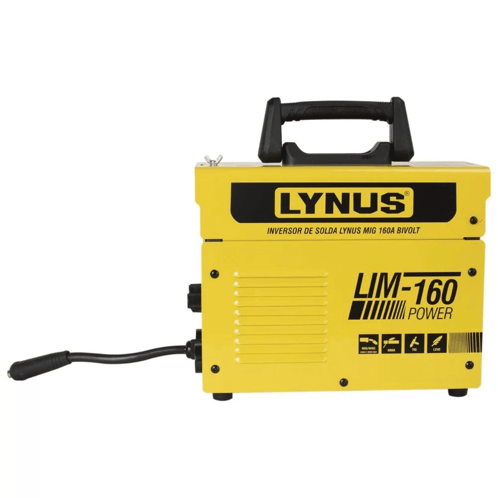 Inversor Solda Elétrica TiG/MIG Com/Sem Gás 140A Lynus Inversor Solda Elétrica TiG/MIG Com/Sem Gás 140A Lynus