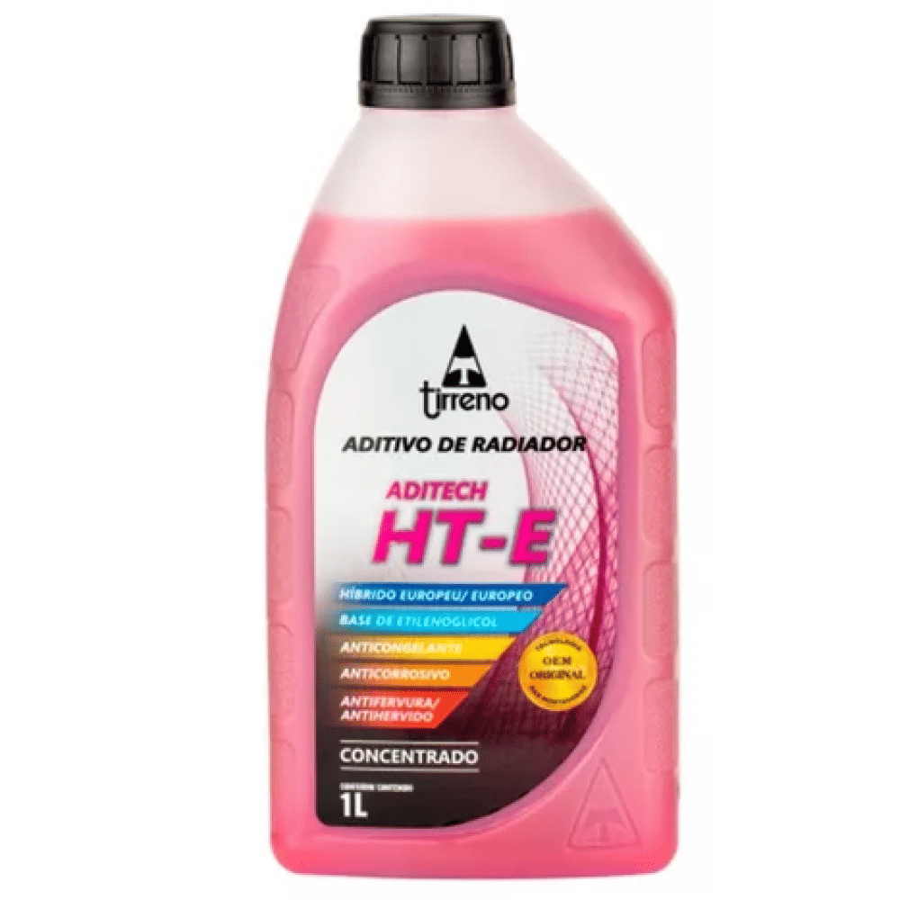 Aditivo Radiador Concentrado TIRRENO Pink 1L GII Super Híbrido