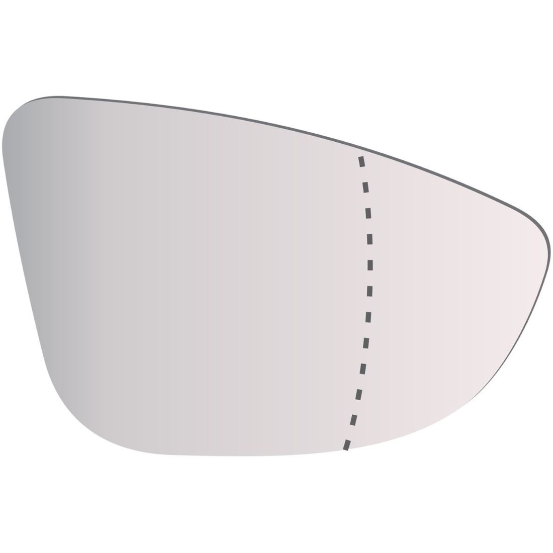 Lente Retrovisor Direito VW Jetta 2011 A 2017 (Térmico/Asférico)