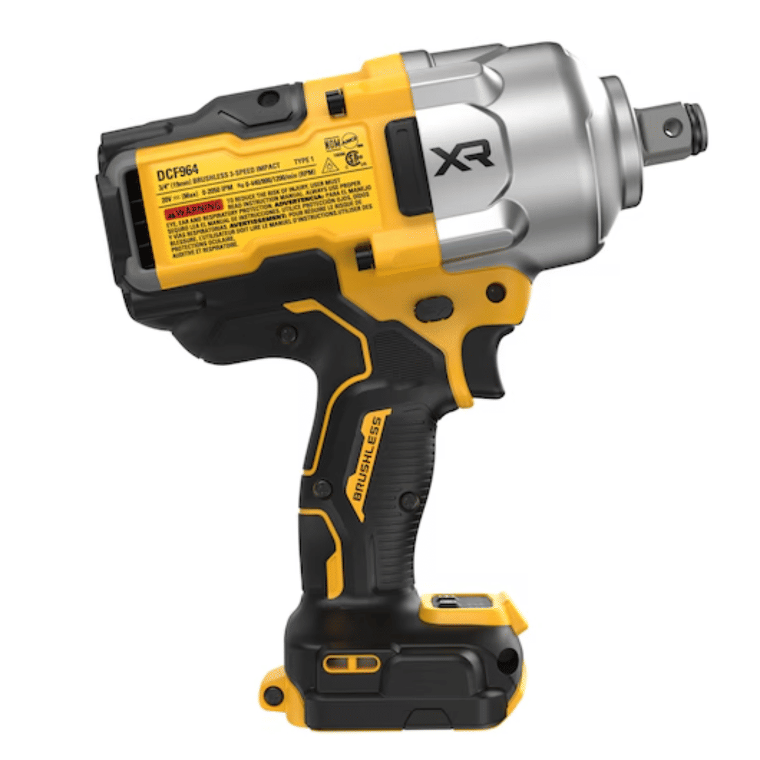 Chave de Impacto DeWalt Encaixe 3/4" Torque 162Kg 20V Sem Bateria