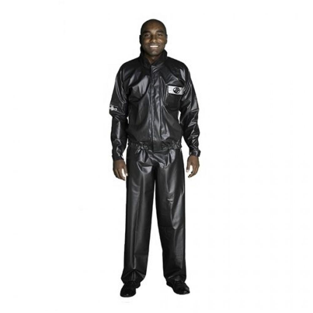 Conjunto Capa Chuva Moto Emborrachada Impermeavel Com Gola GG