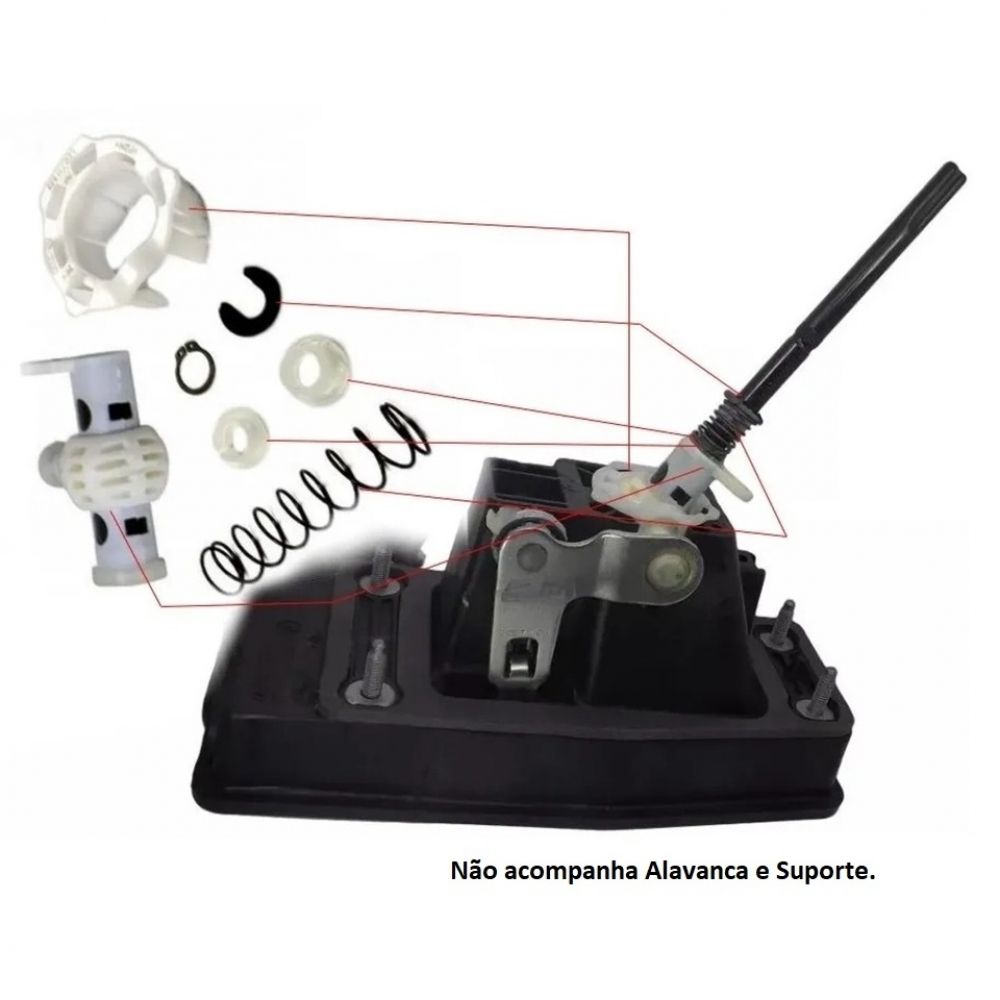 Reparo Alavanca Câmbio Gol Saveiro Polo Fox Voyage G5 G6 G7 Reparo Alavanca Câmbio Gol Saveiro Polo Fox Voyage G5 G6 G7