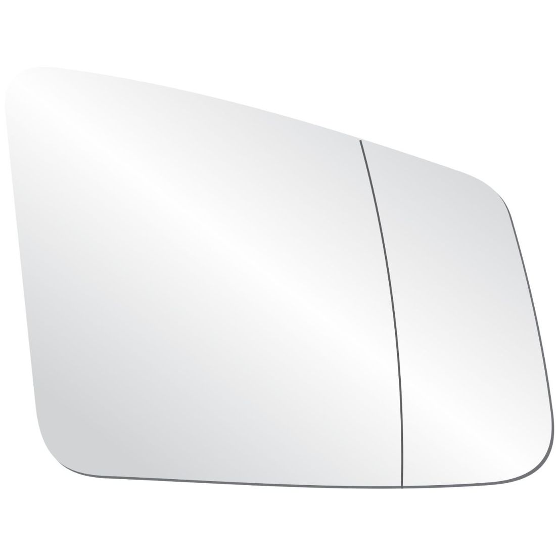 Lente Retrovisor Direito Mercedes GLA 2015 A 2023 (Térmico/Asférico)