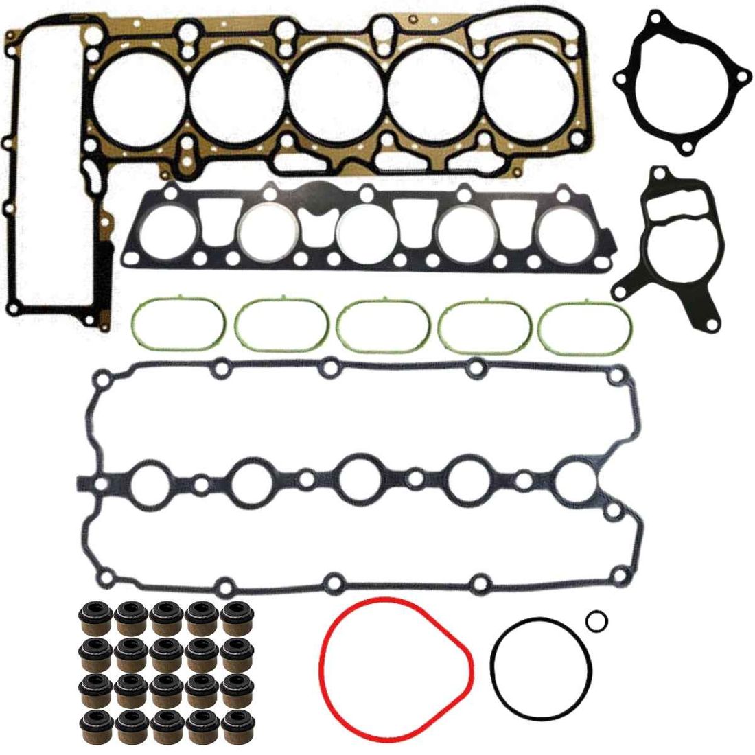 Jogo Junta Superior Motor VW Jetta 2.5 20v 2007 a 2013
