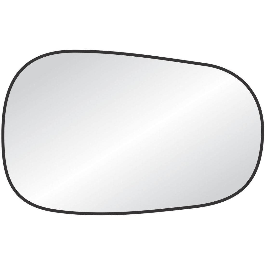 Lente Retrovisor Direito Renault Clio 1999 A 2012 Logan 2006 A 2009