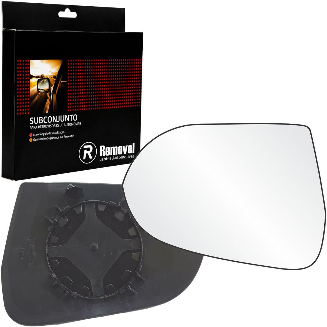 Lente Retrovisor Esquerdo GM Onix 2012/2019 Prisma 2013/2018