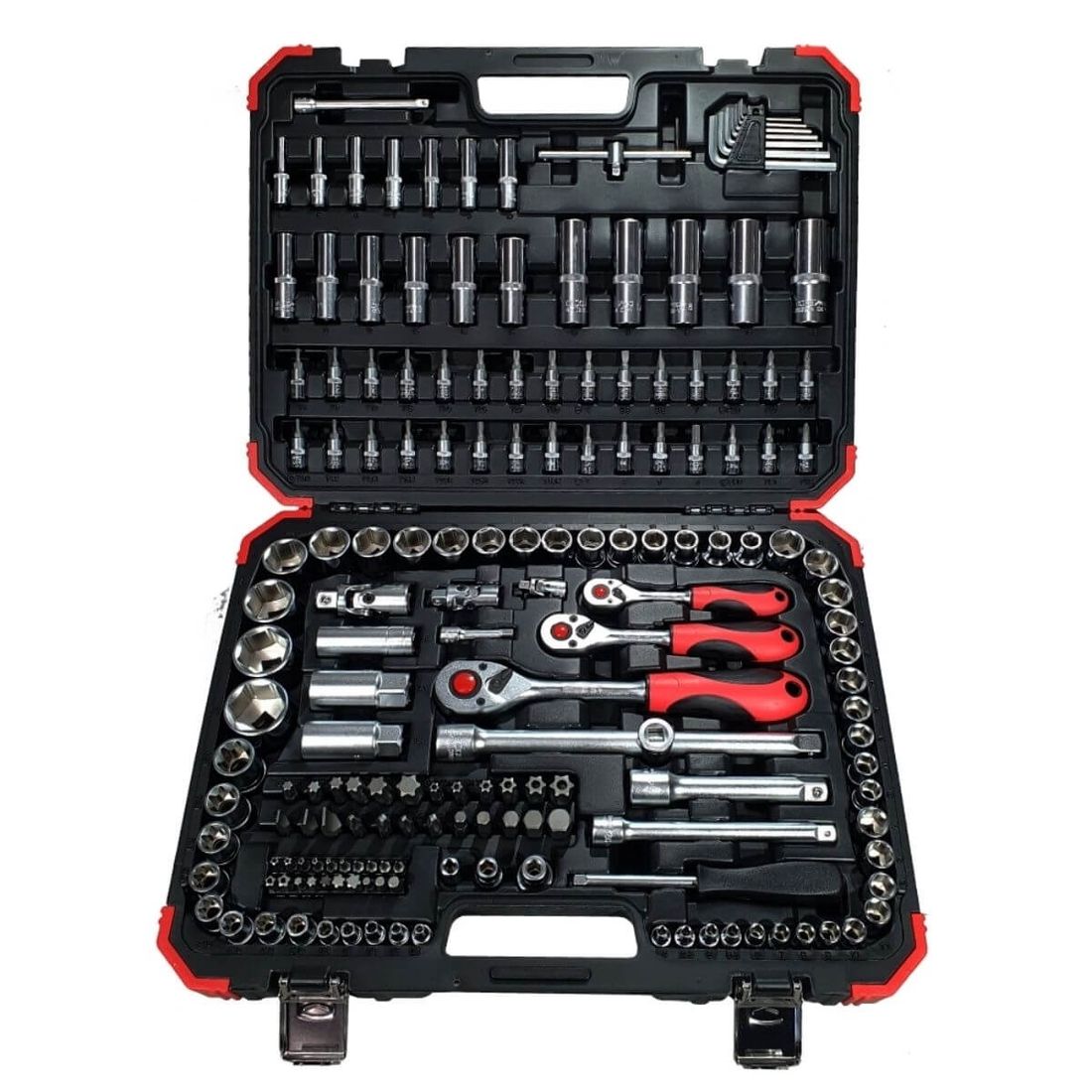 Jogo Soquetes 1/4 3/8 1/2 172 Pçs Gedore Red R45603172
