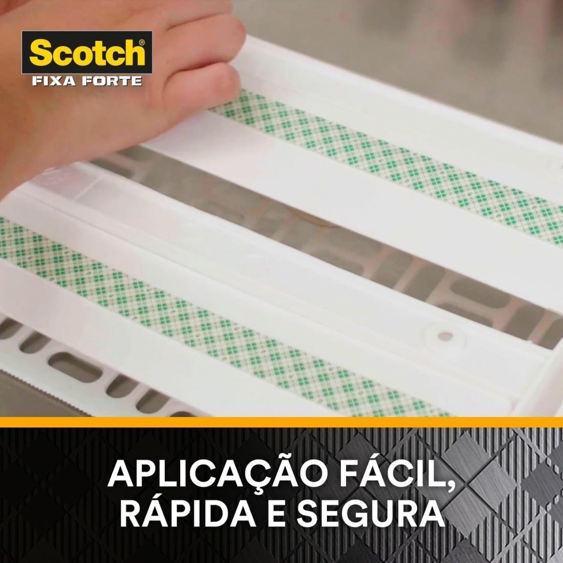 Fita Dupla Face 3M Scotch Fixa Forte Cozinha 24mm x 1,5m Fita Dupla Face 3M Scotch Fixa Forte Cozinha 24mm x 1,5m