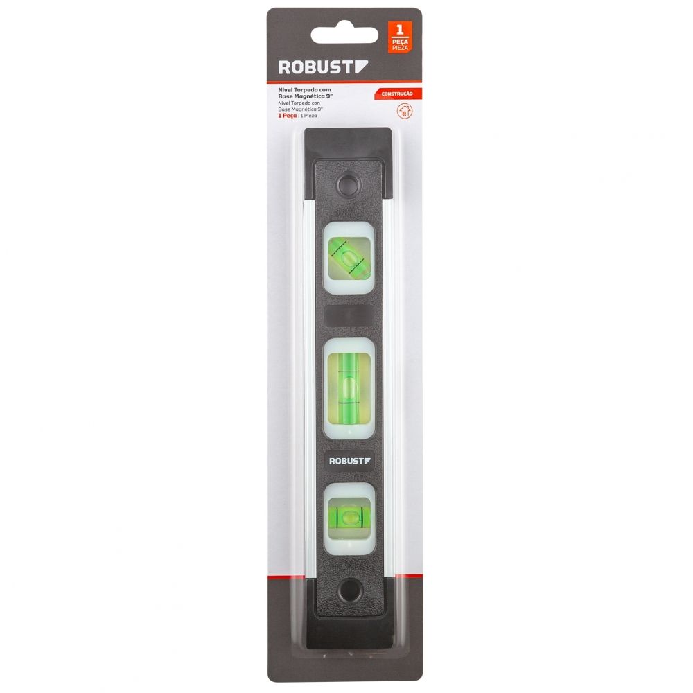 Nivél Torpedo Com Base Magnetica 9" Robust S36680627