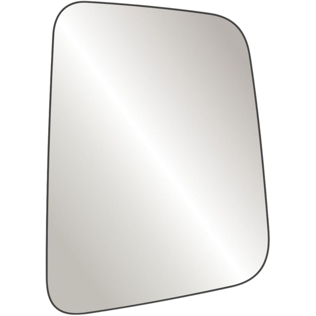 Lente Retrovisor Esquerdo Fiat Fiorino 1998 A 2011 GM D20 1985/1996