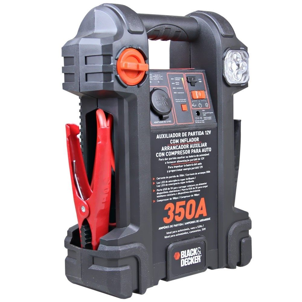 Auxiliar de Partida B+D JS350CC-BR 12V 350 Amperes Auxiliar de Partida B+D JS350CC-BR 12V 350 Amperes