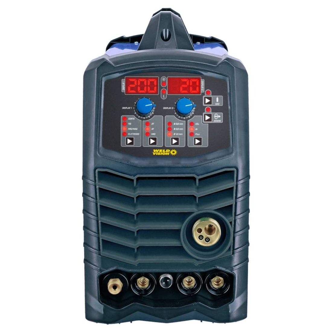Inversor Solda Striker 4 em 1 MIG MAG MMA TIG e Plasma Inversor Solda Striker 4 em 1 MIG MAG MMA TIG e Plasma