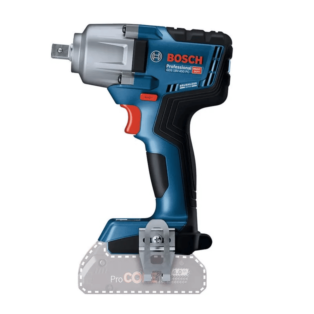 Combo Lixadeira Orbital e Chave Impacto Bosch + 2 baterias 18v 4ah com carregador