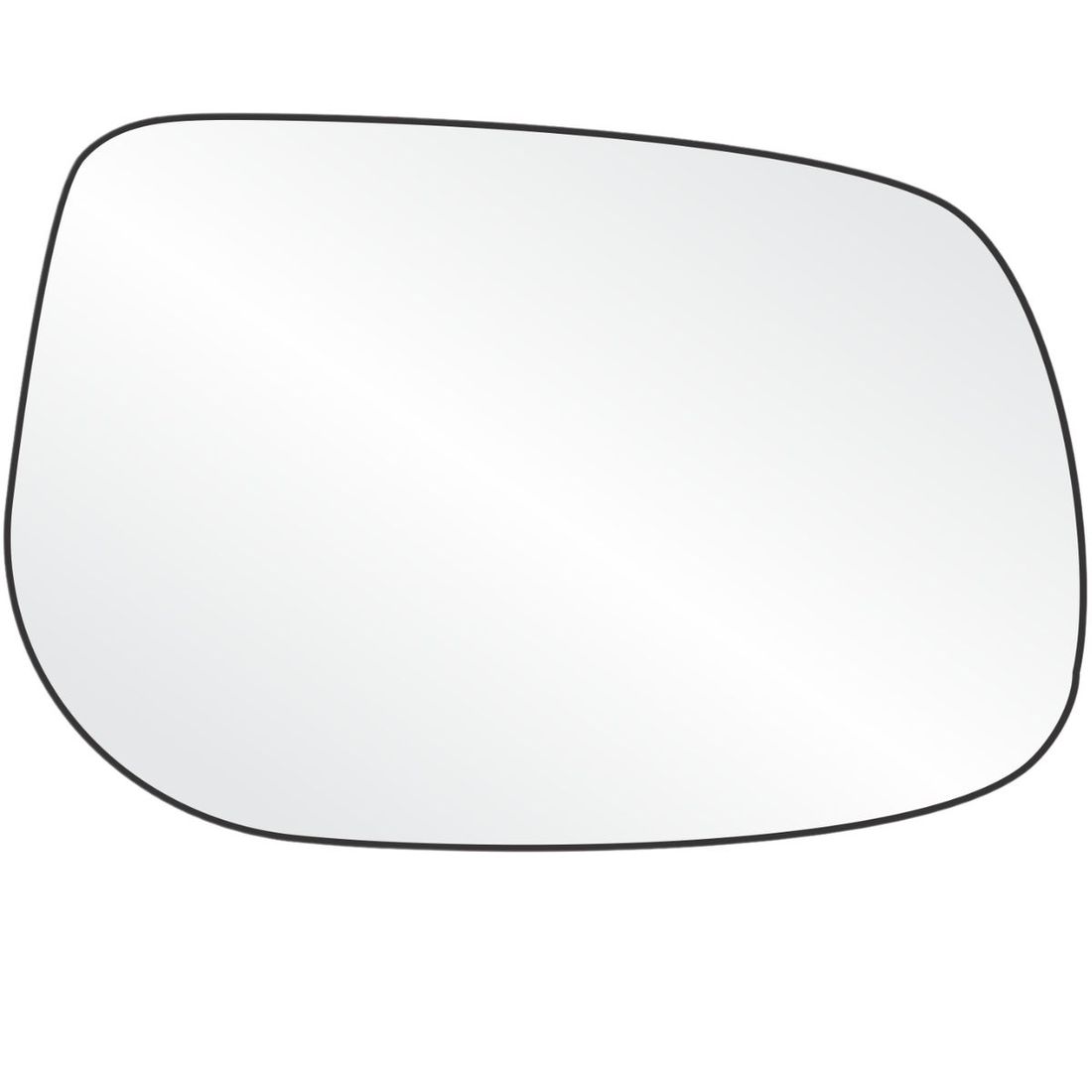 Lente Retrovisor Direito Toyota Corolla 2008 A 2014