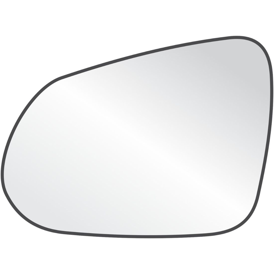 Lente Retrovisor Esquerdo Toyota Hilux 2015 Em Diante Corolla Cross 2021 Em Diante