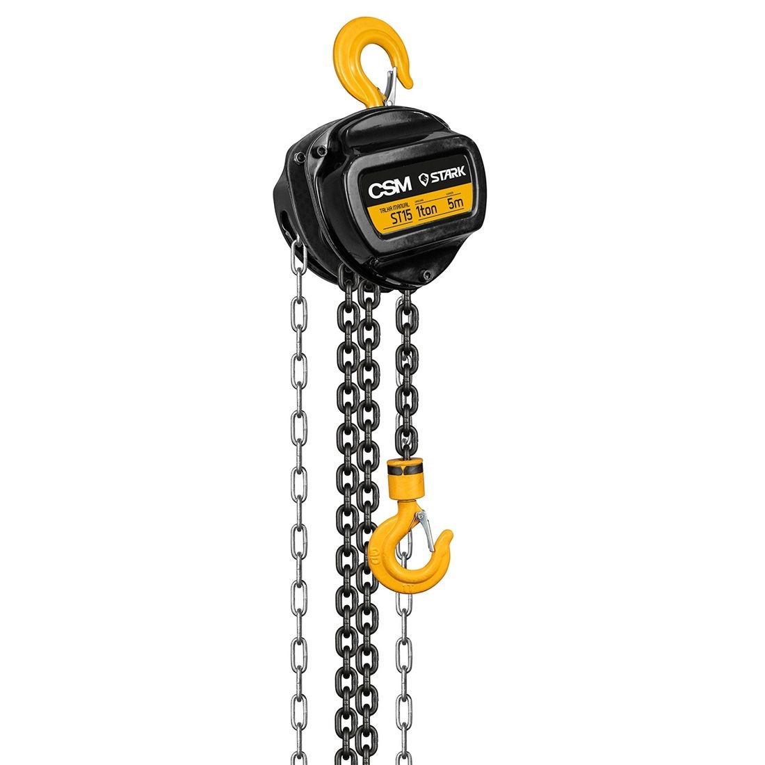 Talha de Corrente Manual 1 Tonelada Com 5m Stark CSM