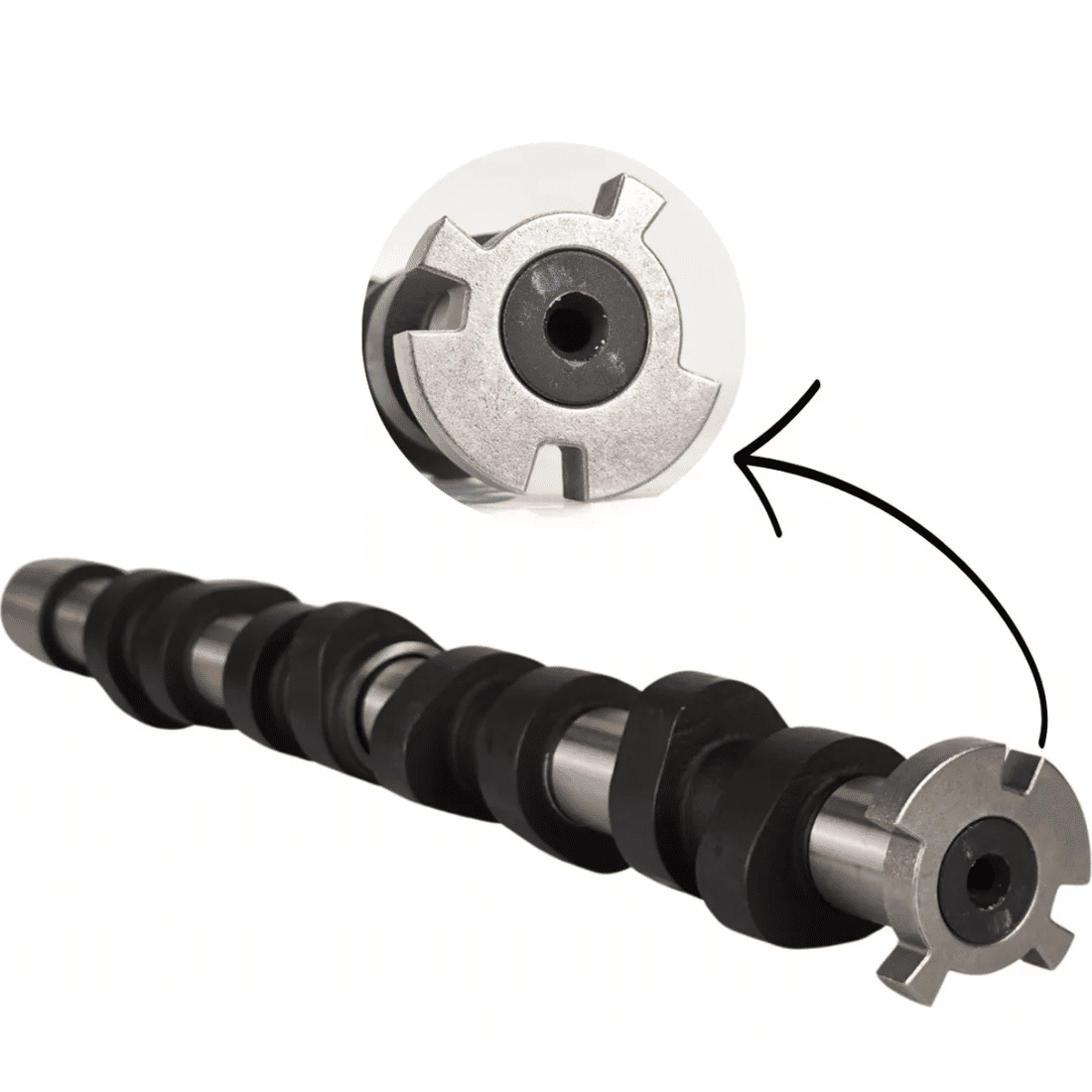 Eixo Comando VW Gol 1.0 8v Power 02/... Letra AJ Eixo Comando VW Gol 1.0 8v Power 02/... Letra AJ