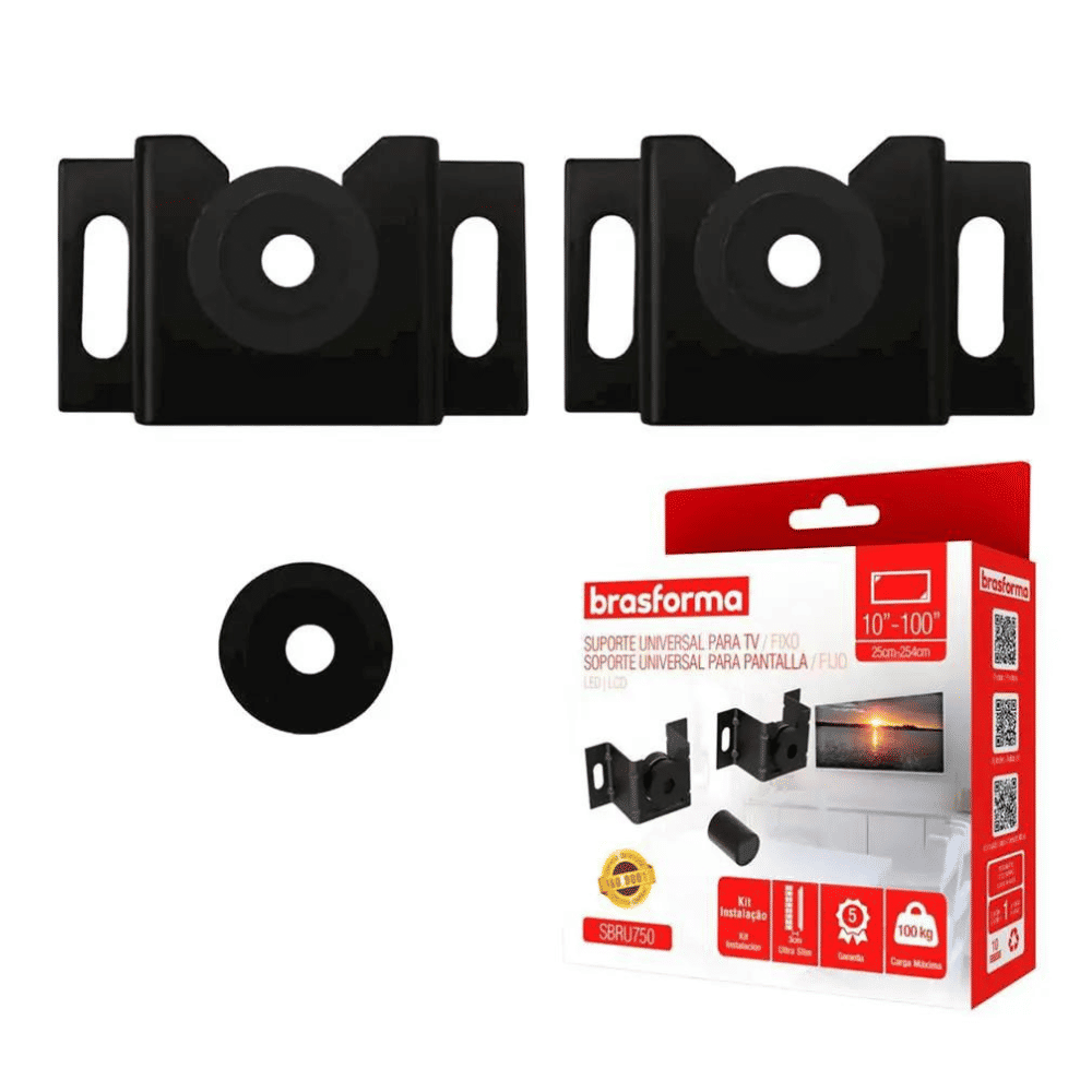 Suporte Fixo Para Tv Samsung LG Philco 10 a 100 Polegadas Suporte Fixo Para Tv Samsung LG Philco 10 a 100 Polegadas