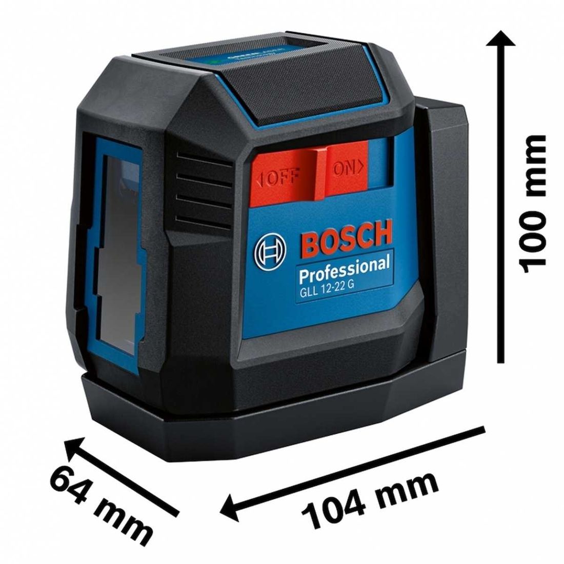 Nível a Laser Verde 12m Horizontal e Vertical 2 linhas Bosch Nível a Laser Verde 12m Horizontal e Vertical 2 linhas Bosch