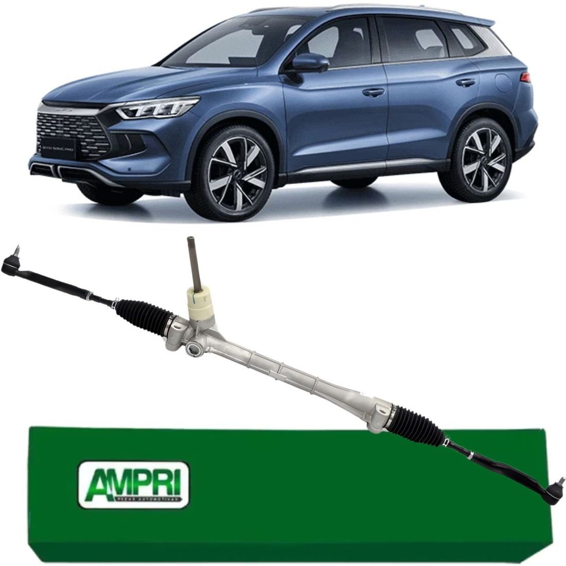 Caixa Direção Completa BYD Song Pro GL GS 25/... Caixa Direção Completa BYD Song Pro GL GS 25/...