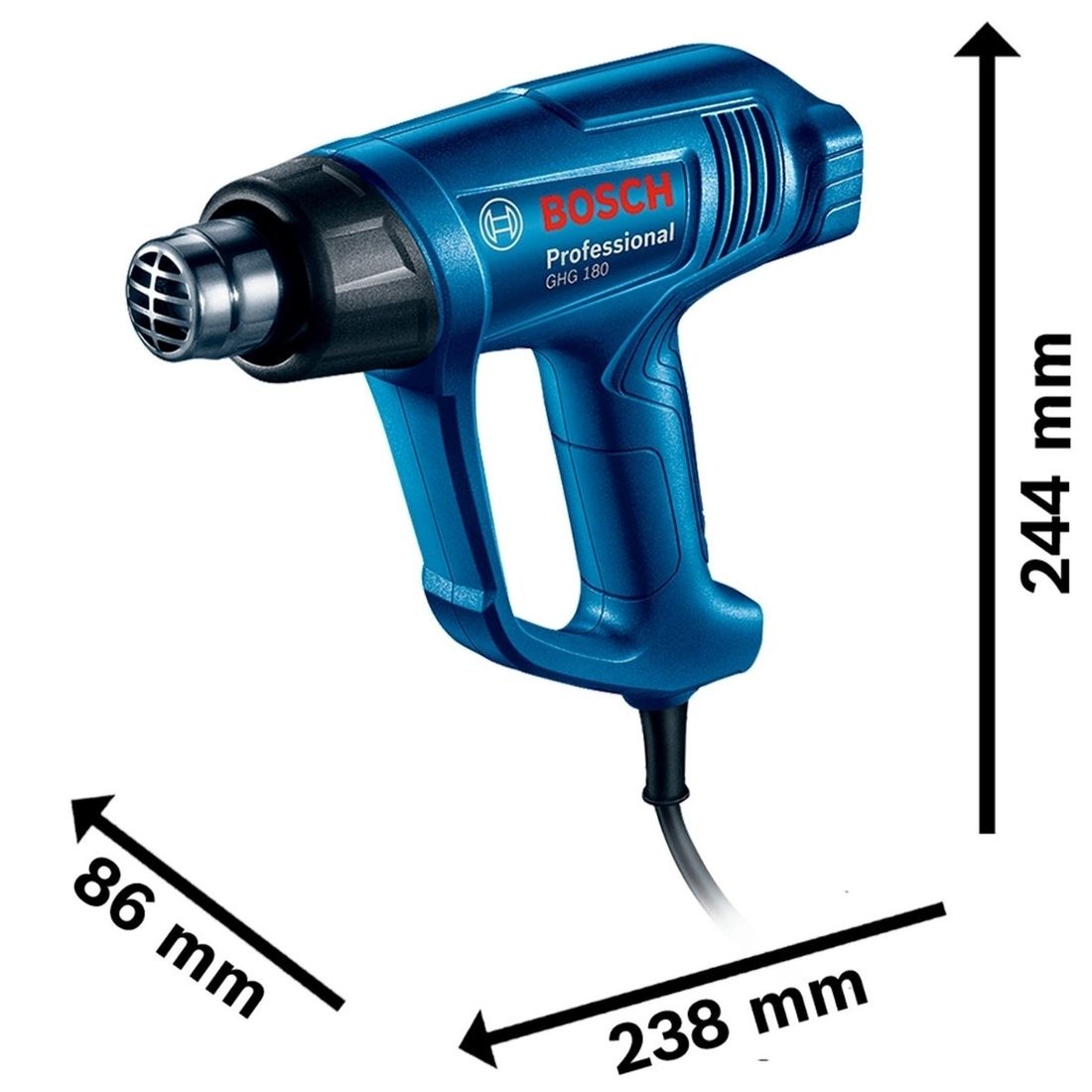 Soprador Térmico 1800W 220V Bosch Soprador Térmico 1800W 220V Bosch