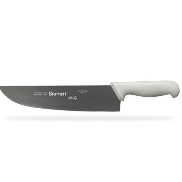 Faca Carne Refile Mesa Lamina Reta Larga 12" Cabo Branco Starrett Faca Carne Refile Mesa Lamina Reta Larga 12" Cabo Branco Starrett