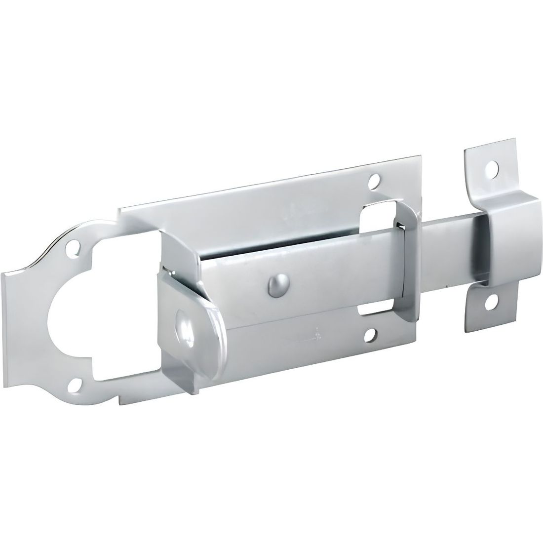 Fecho Chato Com Porta Cadeado 5 "" Zincado Vonder 127mm