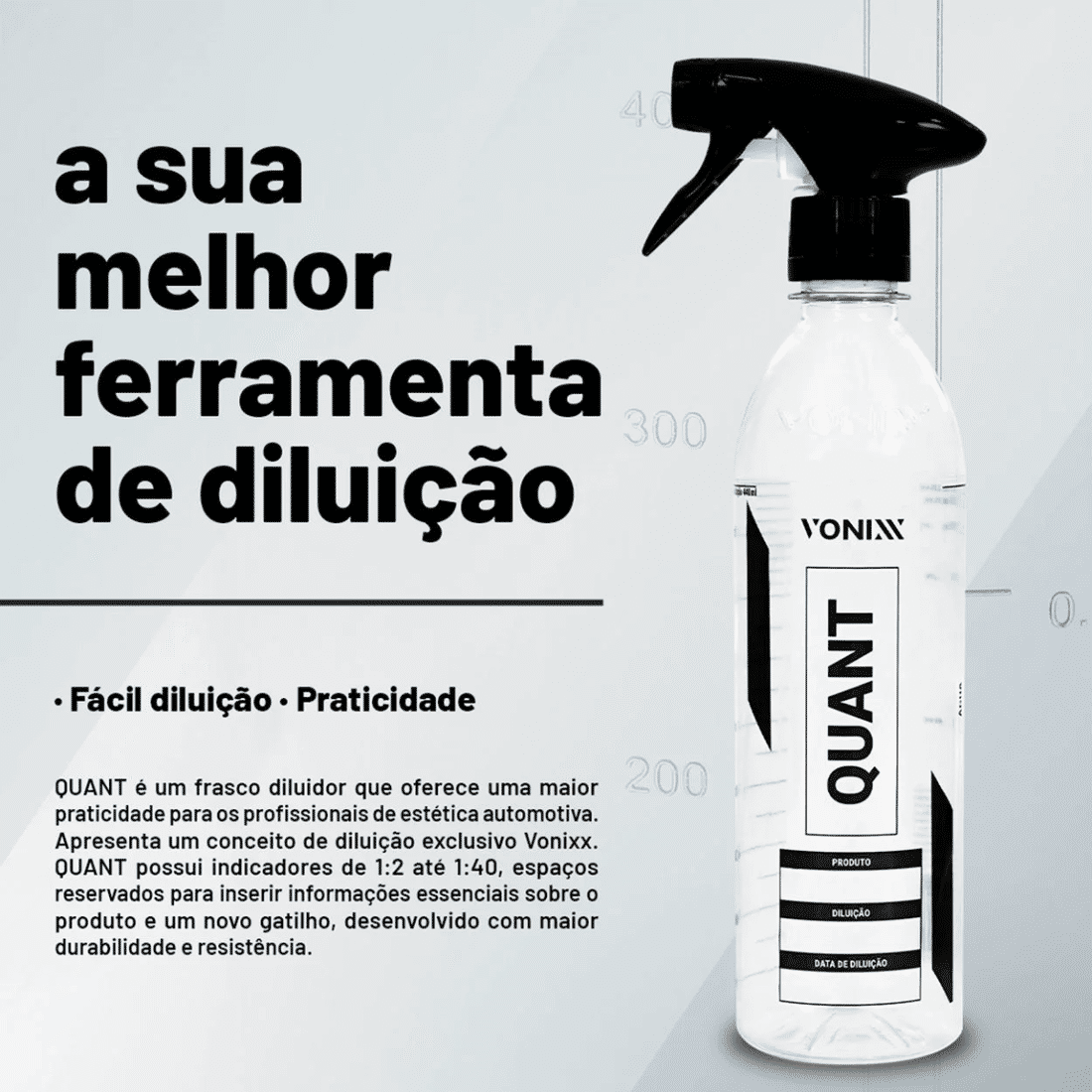 Pulverizador de Diluição Vonixx 500Ml