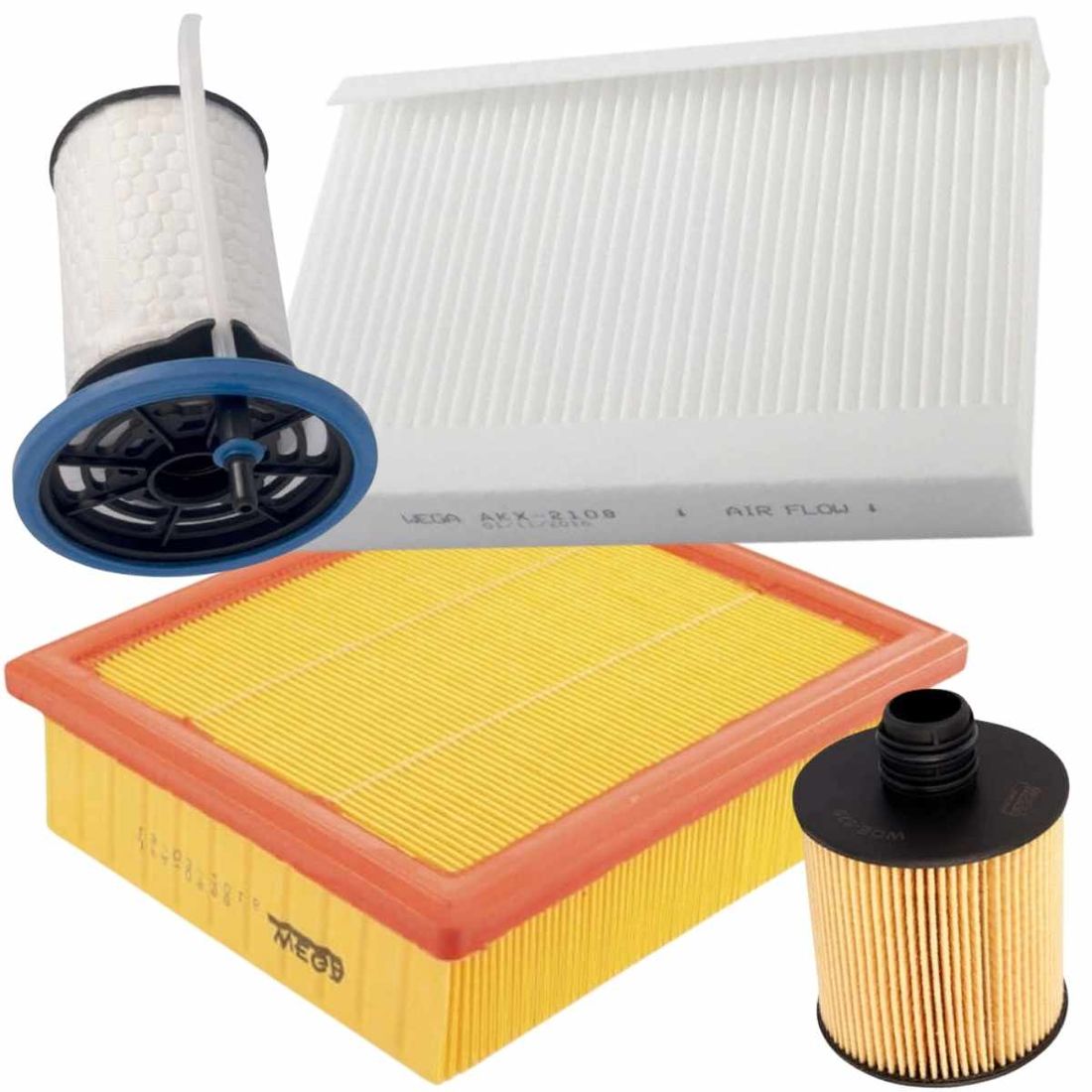 Kit Filtros Fiat Toro 2.0 Jeep Renegade Diesel