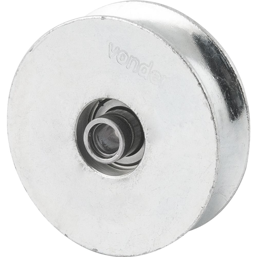 Roldana Portão 2.1/2" "U" Zincado Vonder 3212212192