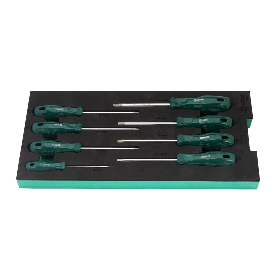 Jogo De Chaves Retas Torx 8 Peças Em Berço Eva Sata