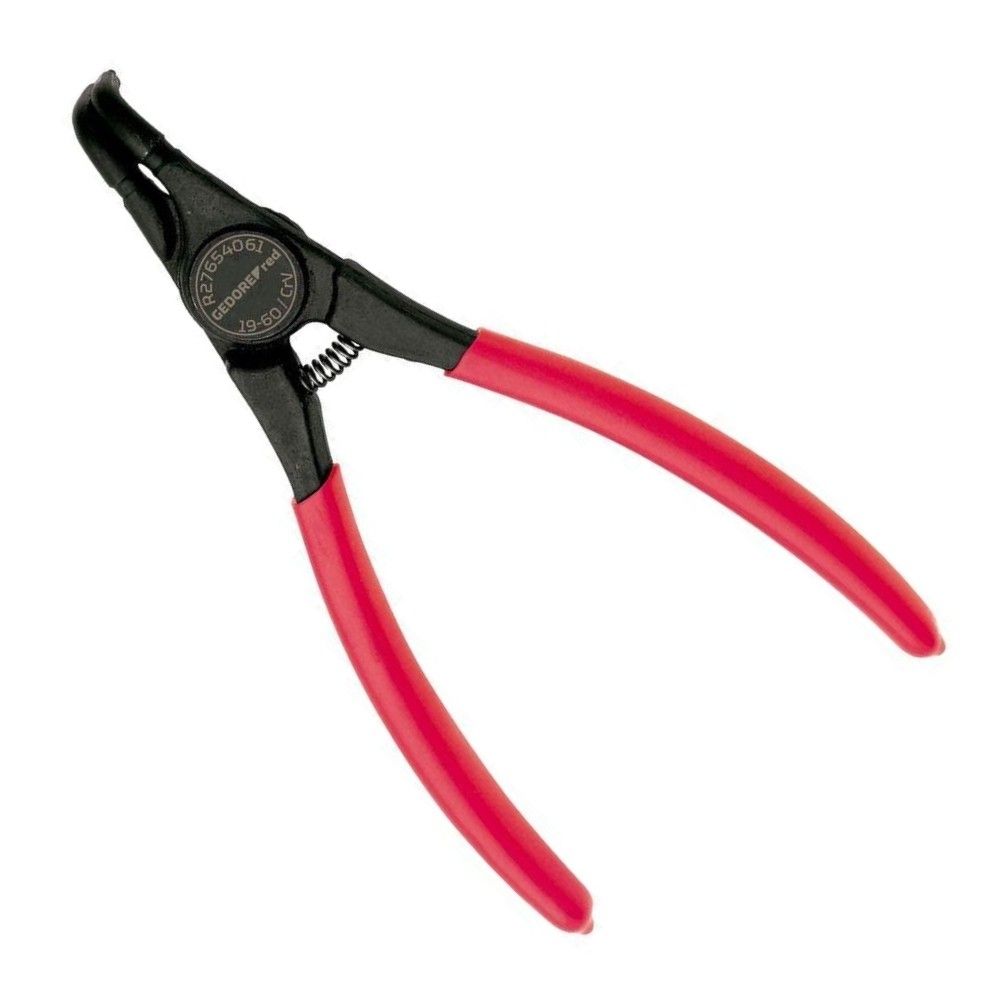 Alicate Extrator De Anel Externo Bico Curvo 7 Gedore Red